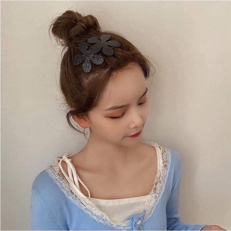 Set 10 miếng dán cố định tóc mái tiện lợi khi rửa mặt, trang điểm