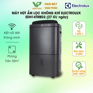 Máy hút ẩm lọc không khí Electrolux EDH14TRBD2 (27lít/ngày) - Chính hãng BH-24 tháng