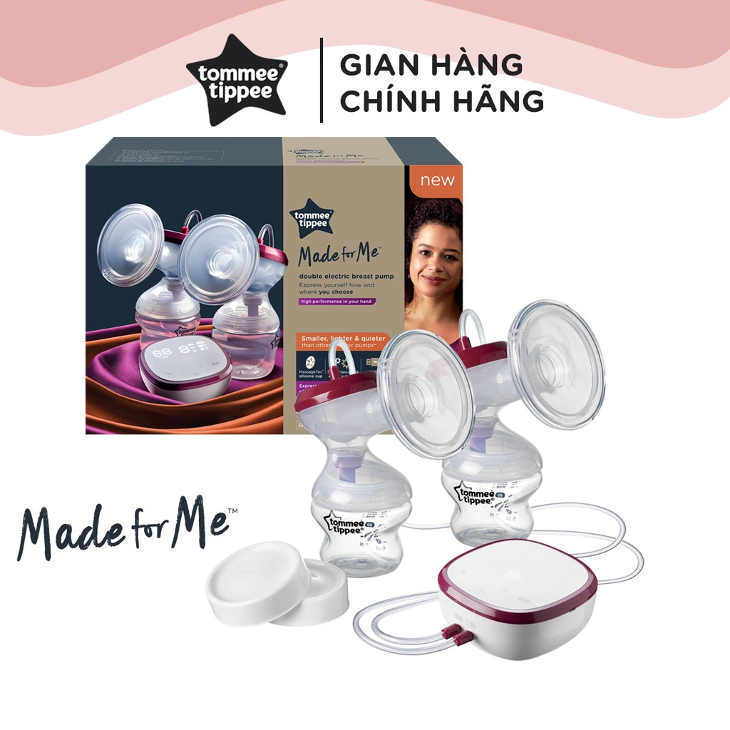 Máy hút sữa điện đôi Tommee Tippee - Made for Me