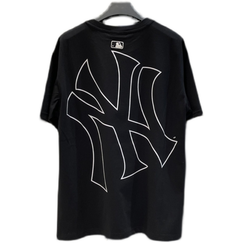 Áo Thun Mlb Mlb Dáng Rộng Tay Ngắn Thời Trang Dành Cho Nam Và Nữ