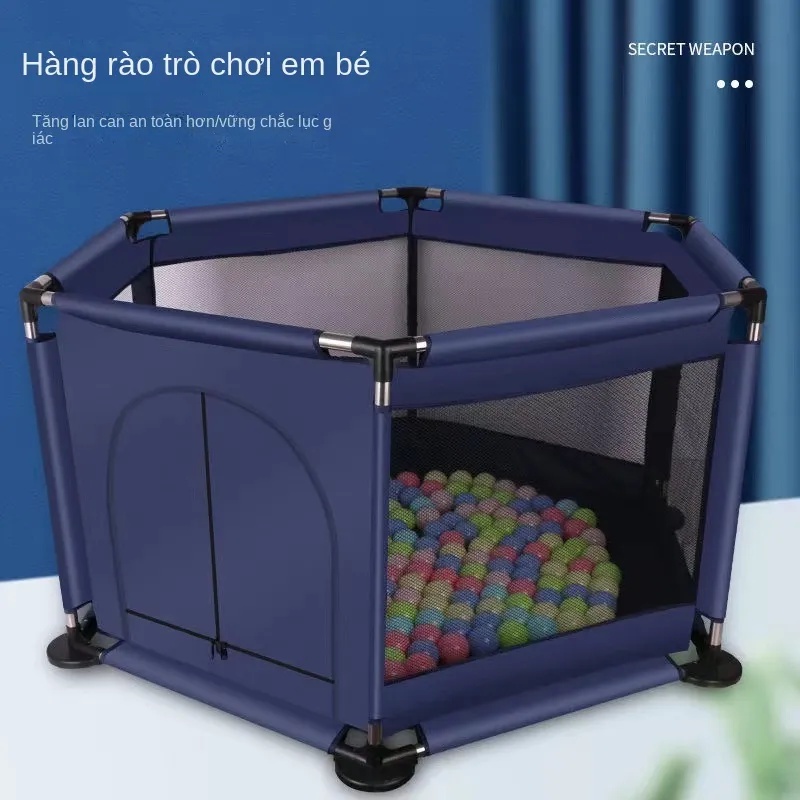 Lều bóng cho bé, Nhà bóng cho bé tặng kèm khung inox