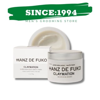 CLAYMATION | Sáp Vuốt Tóc Hanz De FuKo Claymation 56gr - Dành cho tóc dày khô