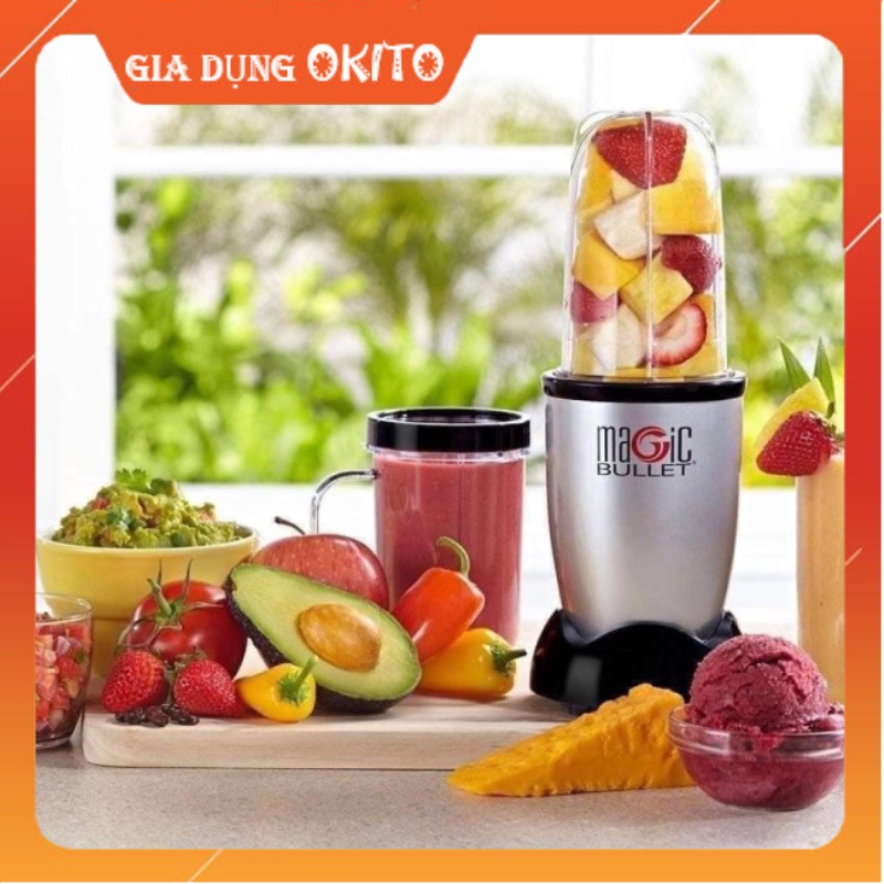 Máy Xay Sinh Tố Magic Bullet Cao Cấp, Máy Xay Đa Năng Magic Bulet 21 Chi Tiết