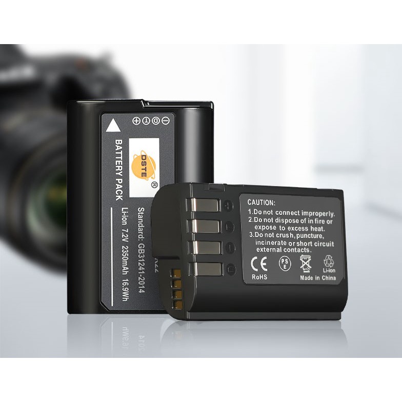 Pin & Sạc Máy ảnh Panasonic Lumix DC -S1/S5 chính hãng DSTE & KINGMA , thay thế pin Panasonic DMW- BLK22 & DMW- BLJ31