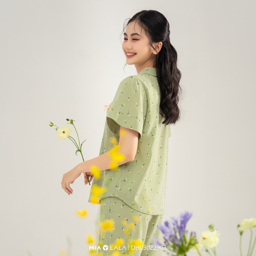 Bộ đồ mặc nhà vải thô cao cấp MIALALA 2903 DH03022903