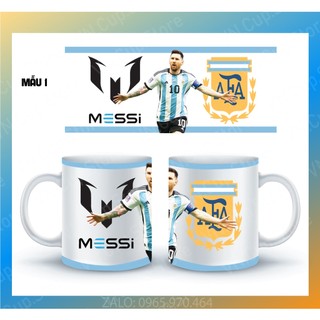 Ly sứ, cốc sứ in hình cầu thủ messi - ly sứ cốc sứ in hình ảnh, logo theo yêu cầu