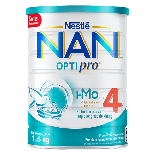 Sữa Nan đầy đủ số 1,2,3,4 ( hộp 1kg6, 900g,400g) Date 2024