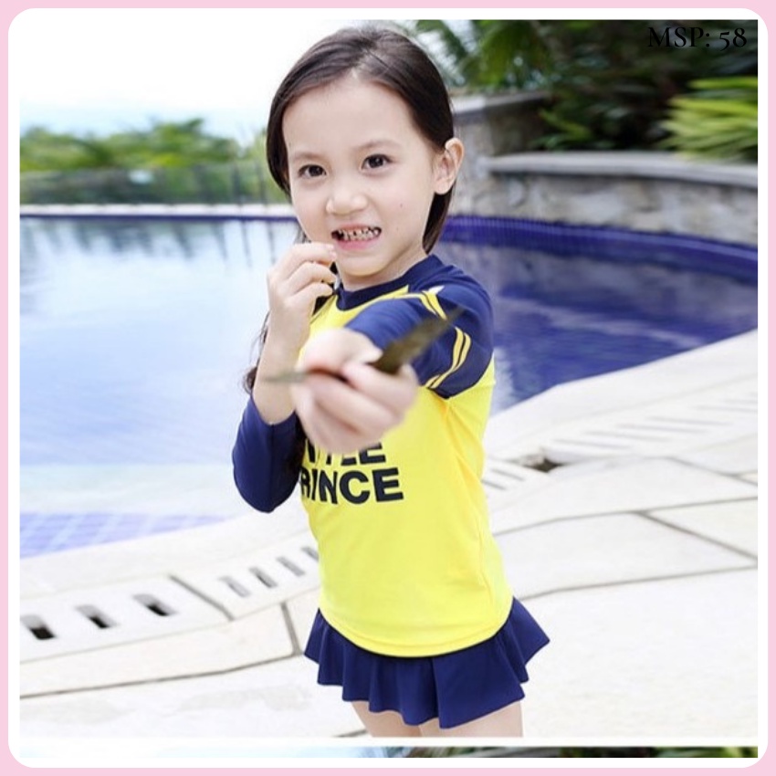 Bộ đồ bơi bé gái size 13-16kg