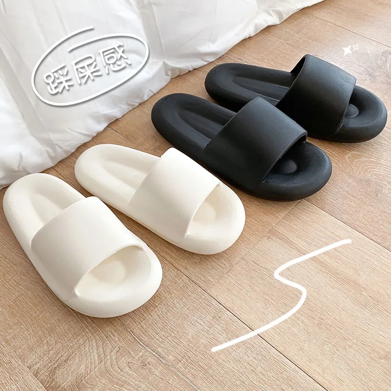 Dép Đi Trong Nhà Đế Dày Chống Trượt Thời Trang Mùa Hè Cho Cặp Đôi