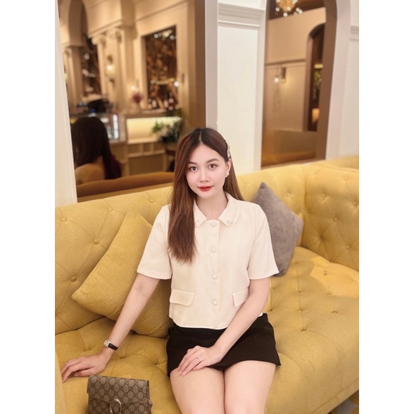 Clara Top - Áo thiết kế DTM kèm nơ | BigBuy360 - bigbuy360.vn