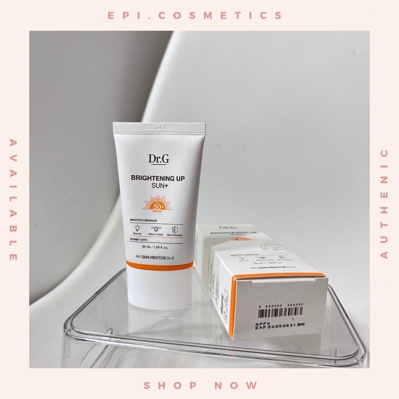 Kem chống nắng Dr.g Brightening/ Green Mild Up+ 50ml
