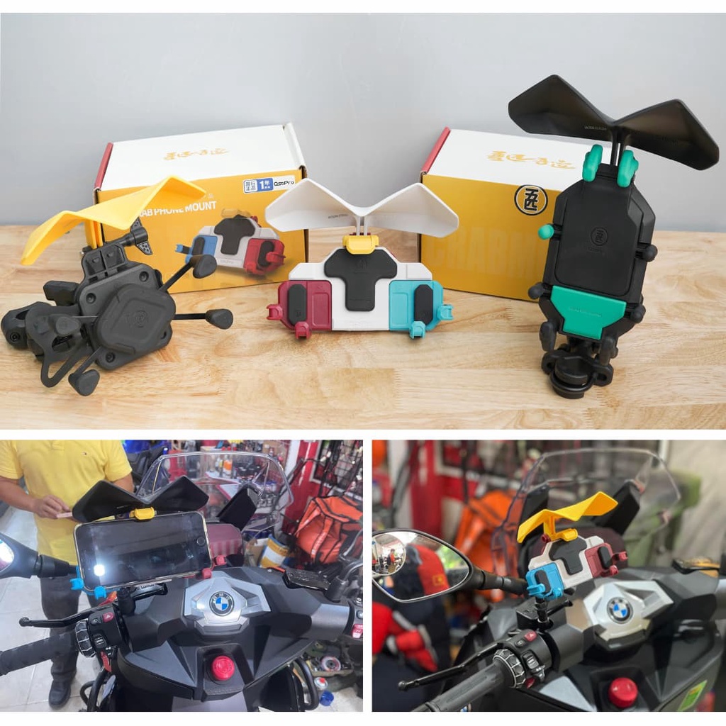 Mái che mưa, che nắng giá đỡ điện thoại OSOPRO BHSR-D8