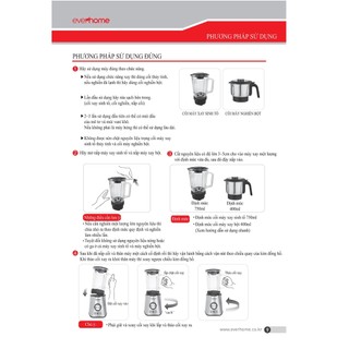 MÁY XAY EVERHOME GLASTEN BLENDER EV-GB6000