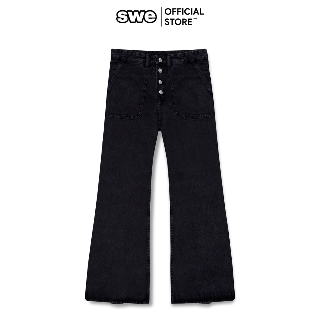 Quần ống loe nữ Local Brand BOOT CUT JEANS chuẩn form tôn dáng - Thương hiệu SWE VN