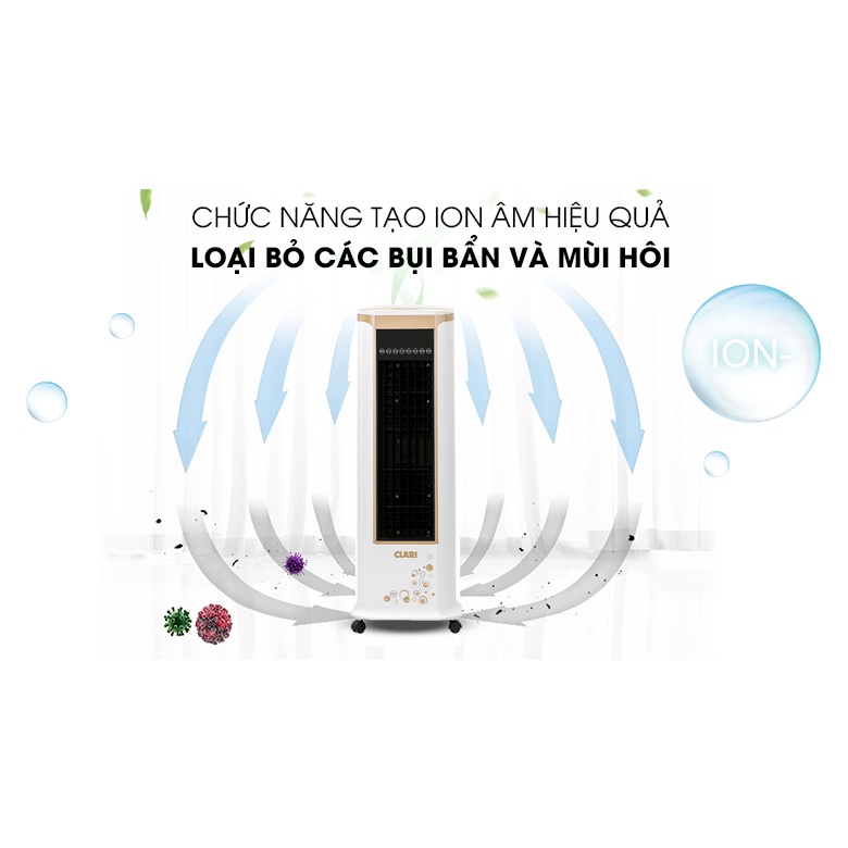 Quạt điều hòa, quạt hơi nước Clari FL-926-2 chính hãng mới 95-99%