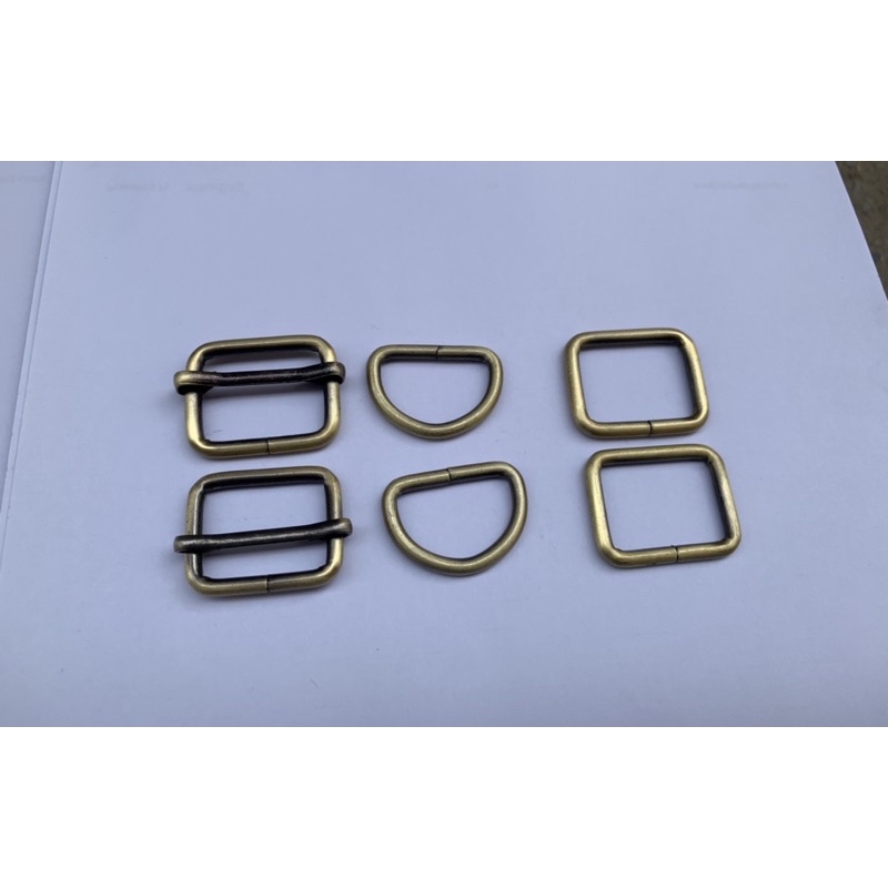 Khoen chữ nhật, tăng giảm, khoen D làm quai balo, túi xách