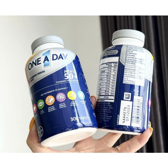 Mua one a day mens 50 vitamin t ng h p d nh cho nam gi i tr n 50
