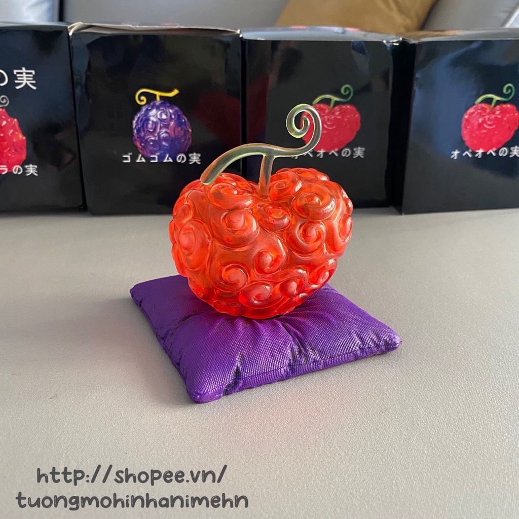 Mô hình One Piece combo 4 trái ác quỷ có led phát sáng anime