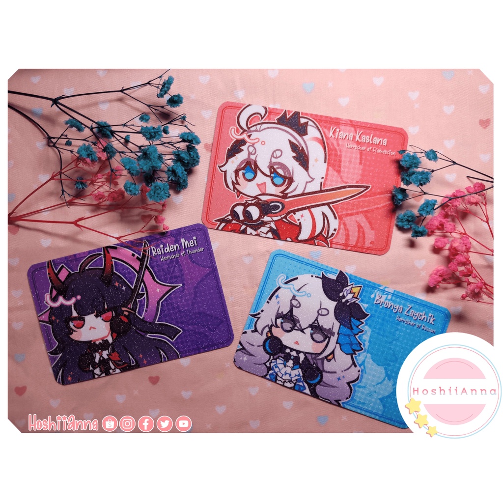 Gacha card bo góc Herrscher - Honkai Impact 3rd