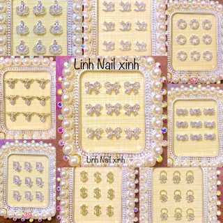 Charm nail, cham đính móng, phụ kiện nail, đồ làm móng