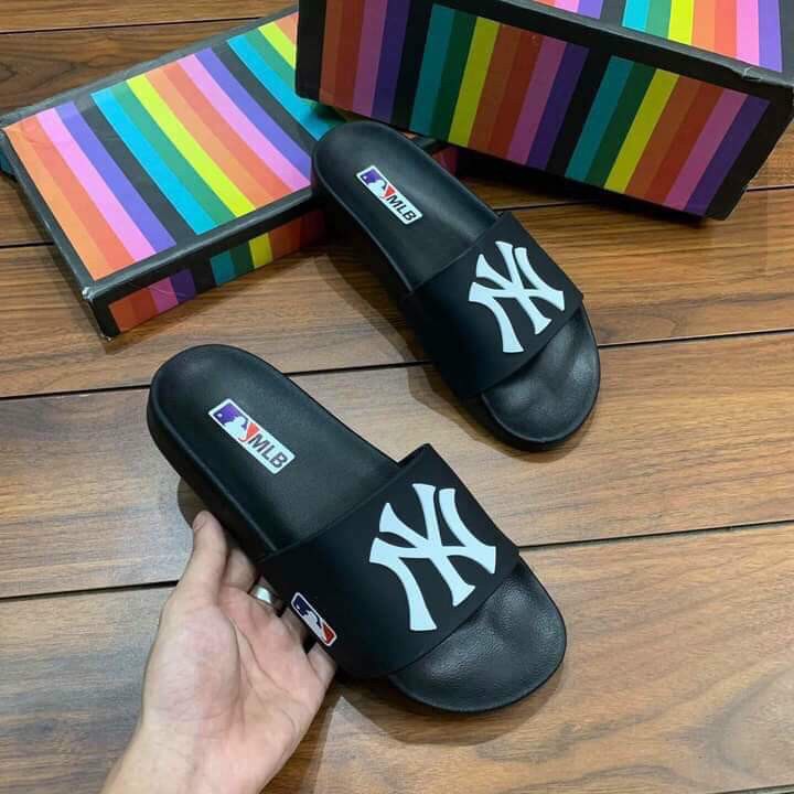 Dép MLB Ny Quai NGang, Dép thời trang dành cho nam Nữ bền, Vua giá thành tương đối mềm