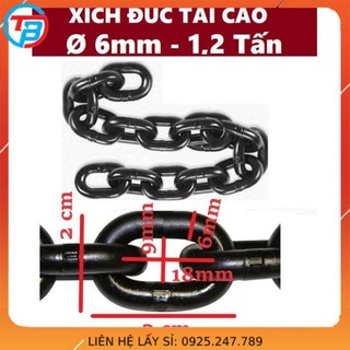 Dây xích đúc tải cao Phi - Cáp Thép Thái Bình Vina