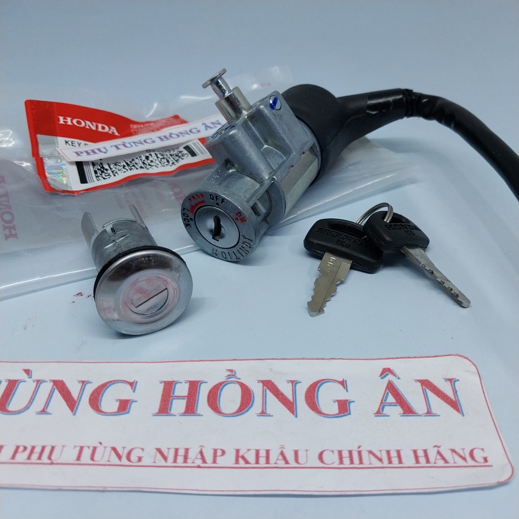 Bộ khóa máy Dream Thái, Dream II nhập khẩu chính hãng Honda Indonesia - PT HỒNG ÂN