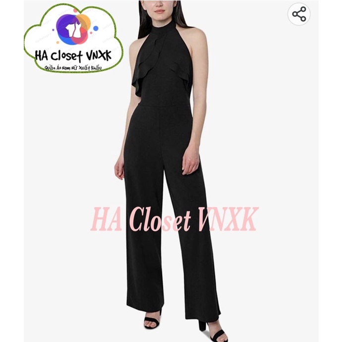 Jumpsuit Cổ Yếm Ống Suông Bebe Xịn