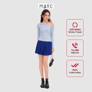 Áo nữ MARC FASHION knit tay dài lệch vai FASH122320