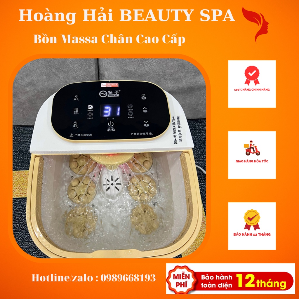 Máy Ngâm Chân - Bồn Ngâm Chân - Massage Chân , Tự Làm Nóng Nước, Máy Ngâm Chân Massage Chính Hãng