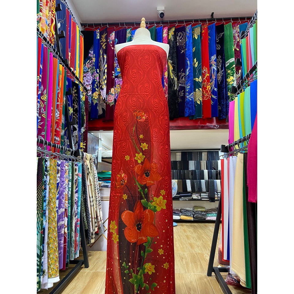 Áo dài in thiết kế