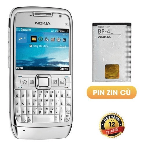 Điện Thoại NOKIA E71 Chính Hãng Bảo Hành 12 Tháng Có iMEI Zin Pin Sài Lâu