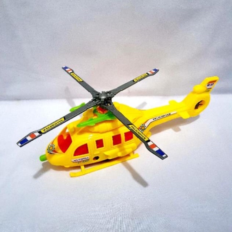 Đồ chơi máy bay trực thăng cót rút - máy bay nhựa cho bé yêu