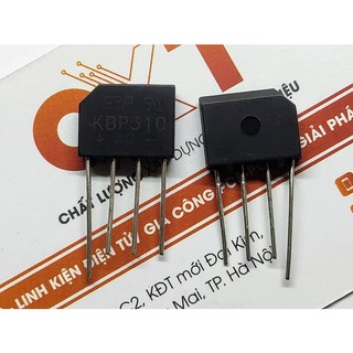 Kbp310 diode cầu 3a 1000v dip4