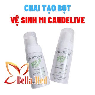 Chai tạo bọt vệ sinh mi, rửa mi caudelive 100ml