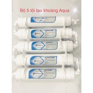 COMBO 5 lõi tạo khoáng aqua- 5 lõi chức năng aqua
