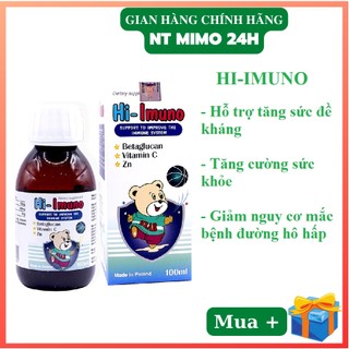 Tăng đề kháng Hi Imuno,tăng cường sức đề kháng cho cơ thể, tăng khả năng hấp thụ