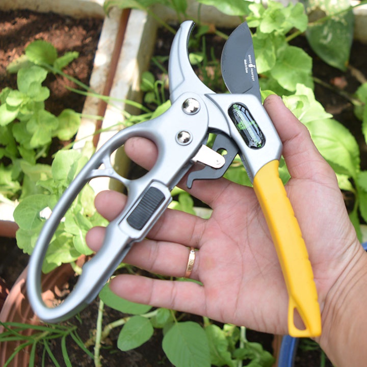 Kéo cắt cành cây cảnh trợ lực cao cấp Goods Perfect công nghệ sản xuất Hàn Quốc
