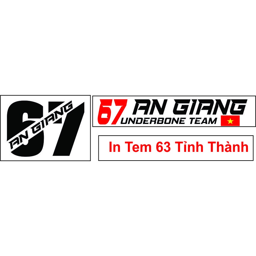 In tem 63 tỉnh thành