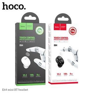 Tai nghe bluetooth 1 tai hoco e64