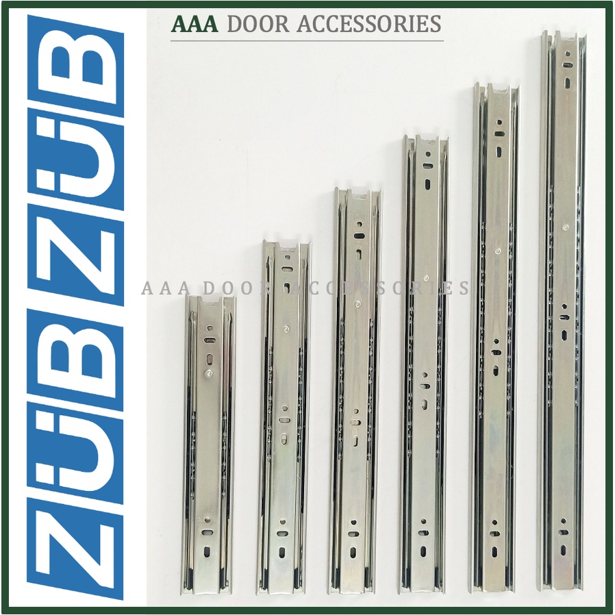 [3 bi] Bộ 2 thanh ray trượt hộc tủ - Ray trượt 3 bi 3 tầng ngăn kéo tủ bản rộng 42mm | BigBuy360 - bigbuy360.vn