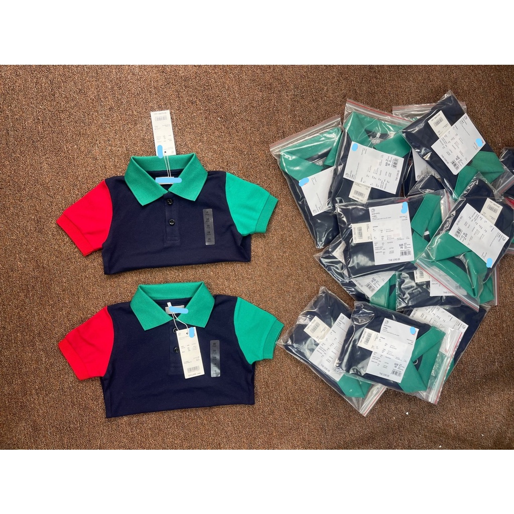 ÁO POLO UNISEX BÉ TRAI BÉ GÁI