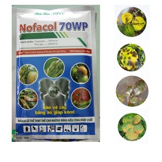 TRỪ BỆNH CHO HOA HỒNG, HOA LAN, CÂY CẢNH NOFACOL 70WP GÓI 100G