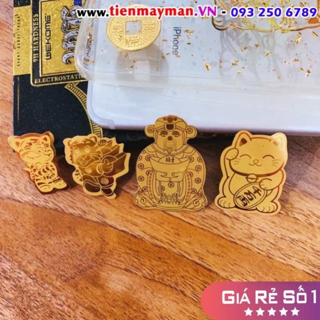 Miếng dán linh phù 12 con giáp mang tài lộc may mắn