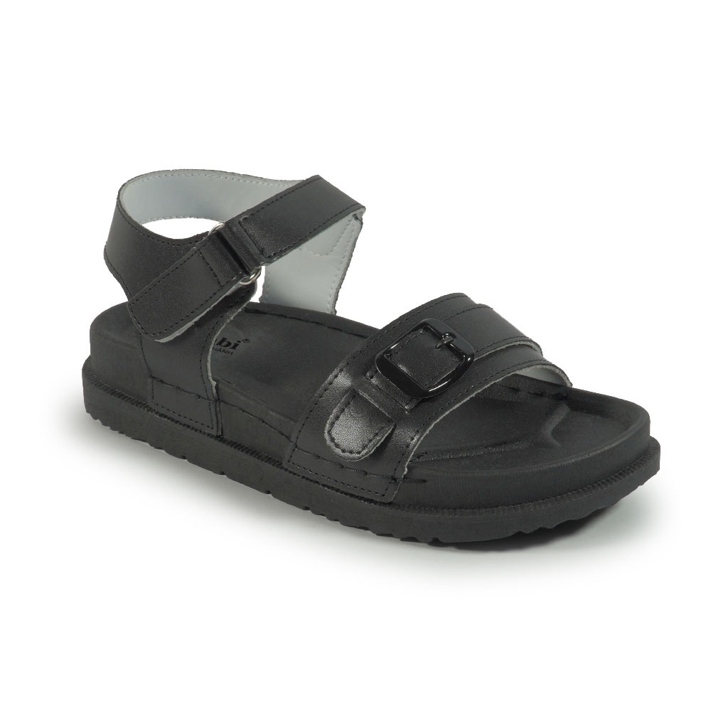 Sandal Nữ Hanatabi 2 Lớp Quai Bản Ngang Có Khóa May Liền Đế Cao 3cm Mã HNSD607