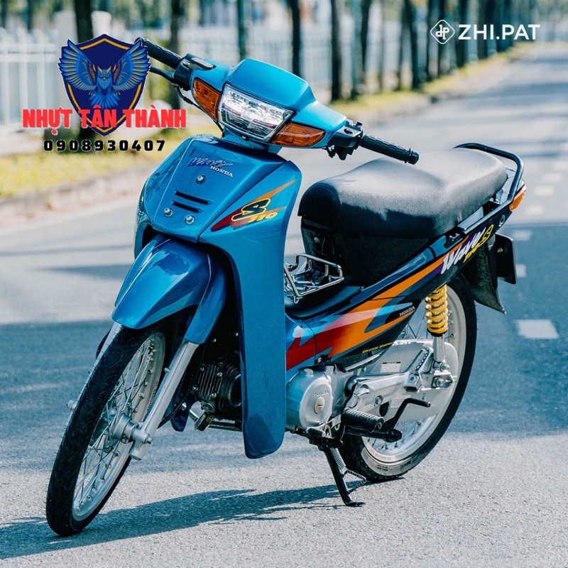 Choá đèn Led 2 tầng ZHI.PAT chính hãng - Đèn LED 2 tầng Wave thái-wave 100,110,110S phiên bản LEGENDARY Ultimate 2023