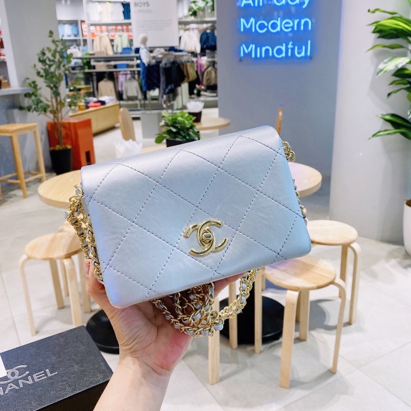 Túi Chanh Leo Dáng Vuông Super Chất Da Mềm