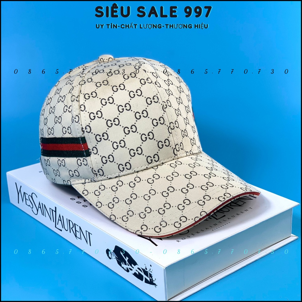 NÓN LƯỠI TRAI G-C NẸP 4 MÀU VẢI DÀY THỜI TRANG NAM NỮ CÁ TÍNH