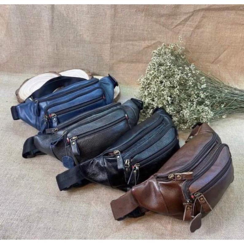 Túi chéo da bò thật 100%. BH 99 năm