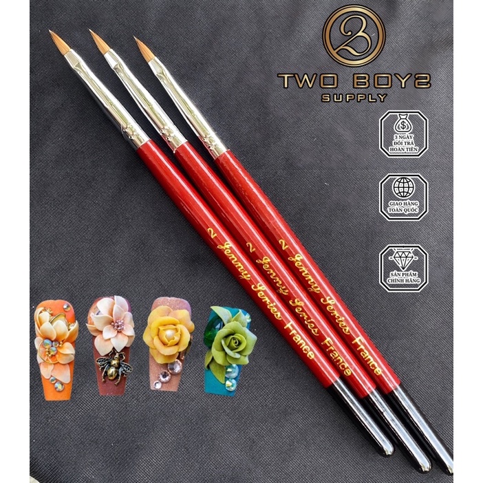 Cọ nặn hoa nổi 3D số 2